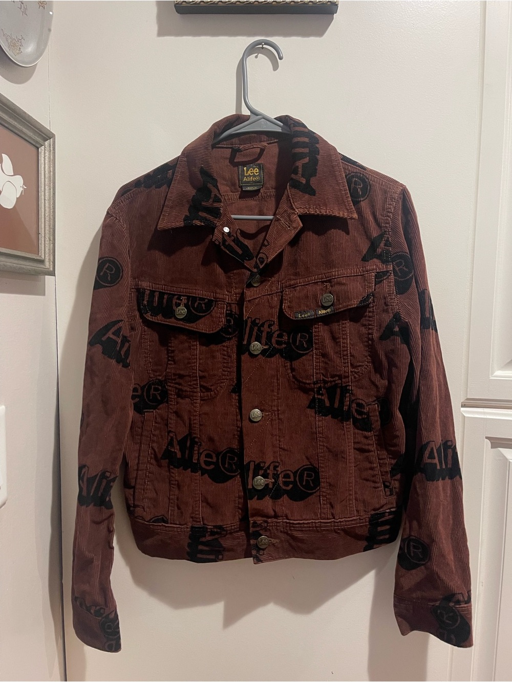 READ ALIFE x Lee "Bittersweet" Corduroy Trucker Jacket - Size Small